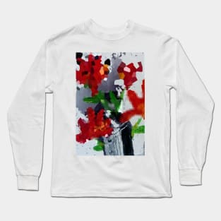 coquelicot et grisaille Long Sleeve T-Shirt